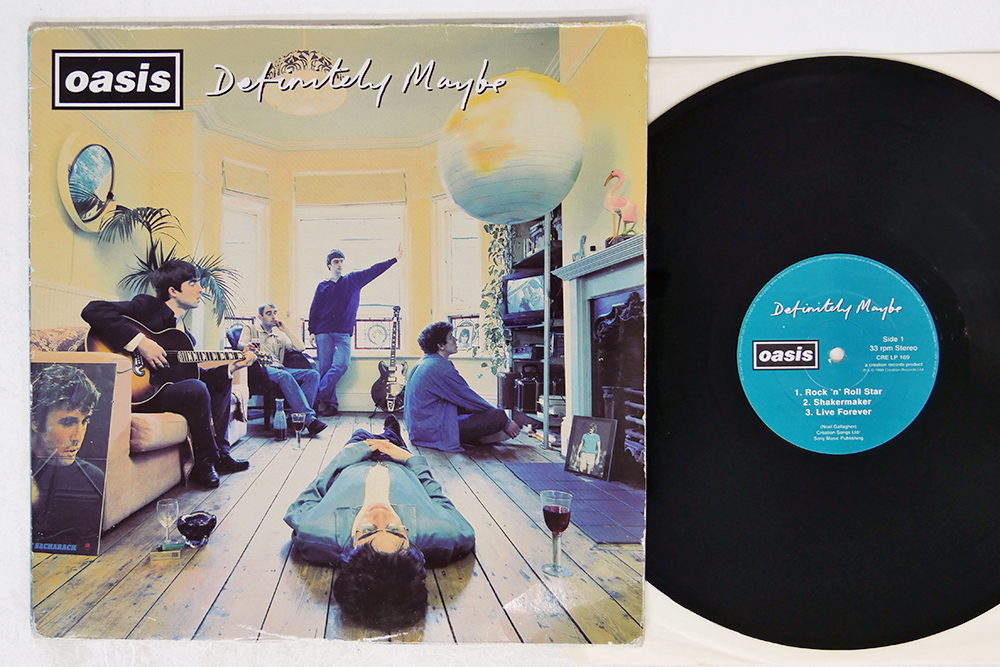 ネット限定】 oasis Definitely Maybe UK盤12