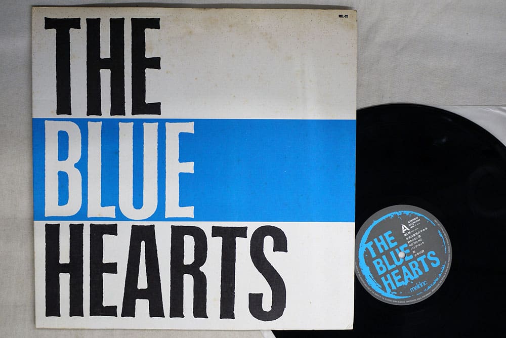 国産好評専用オリジナル盤段ボール レコード THE BLUE HEARTS ブルーハーツ 邦楽